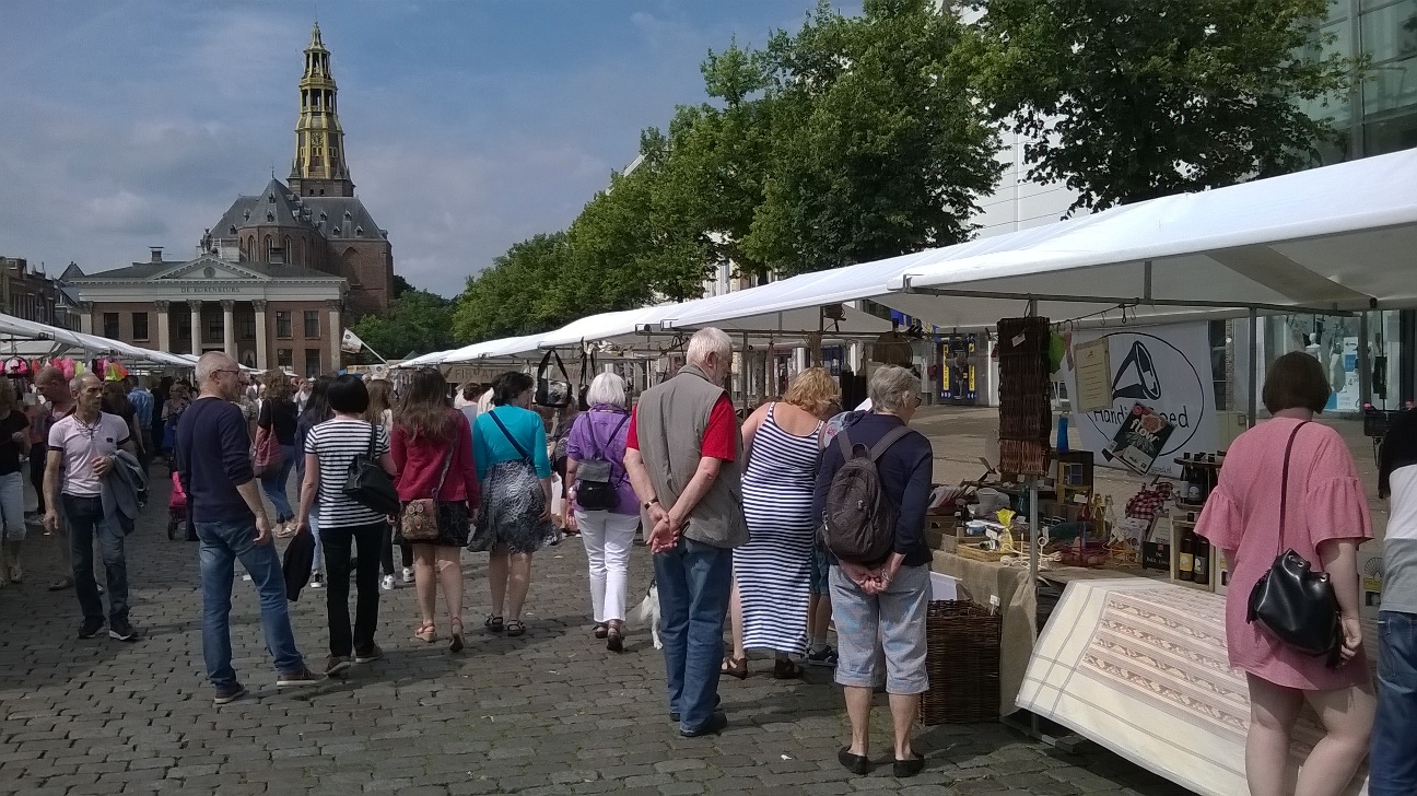 op de markt markt