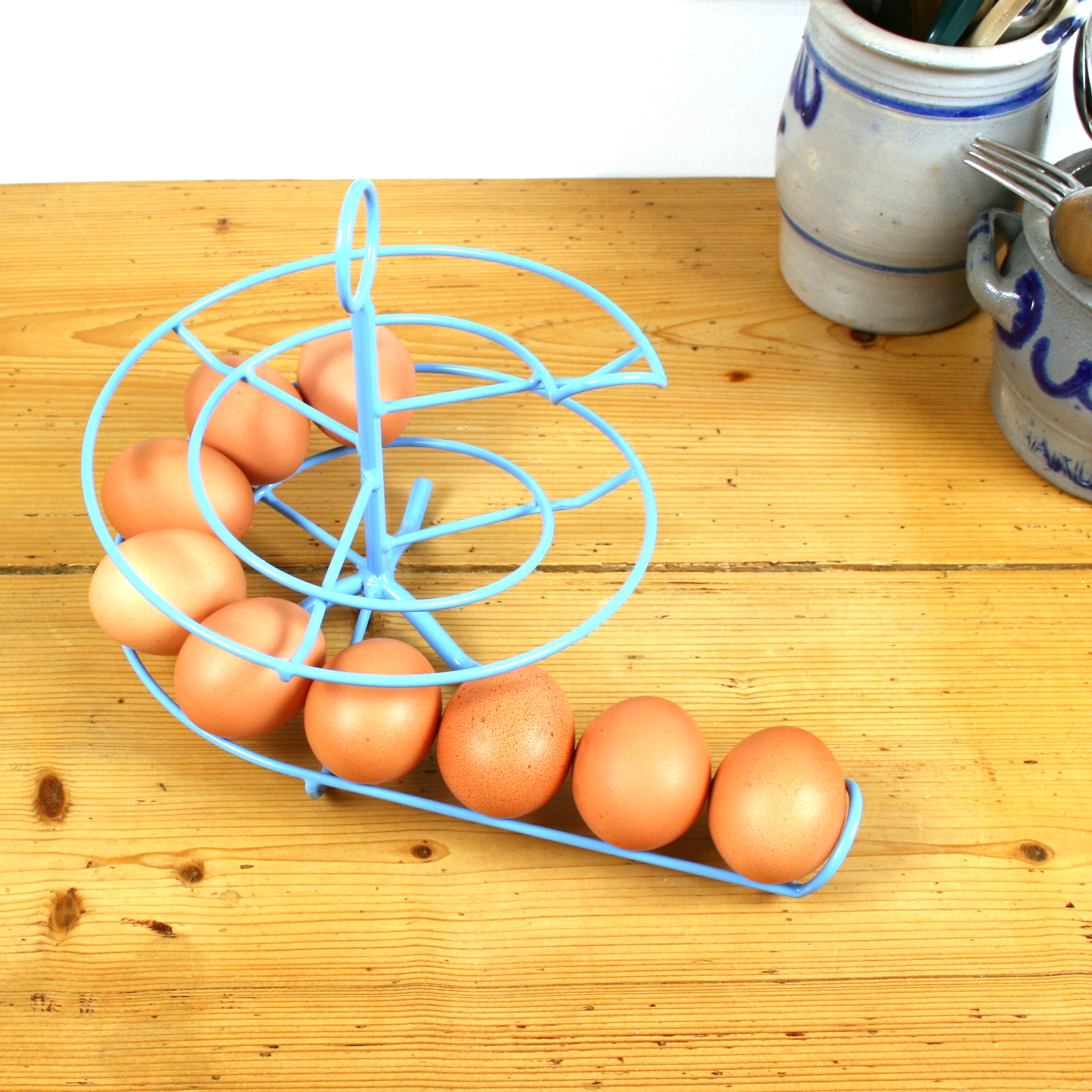 Handig Goed Eggskelter blauw