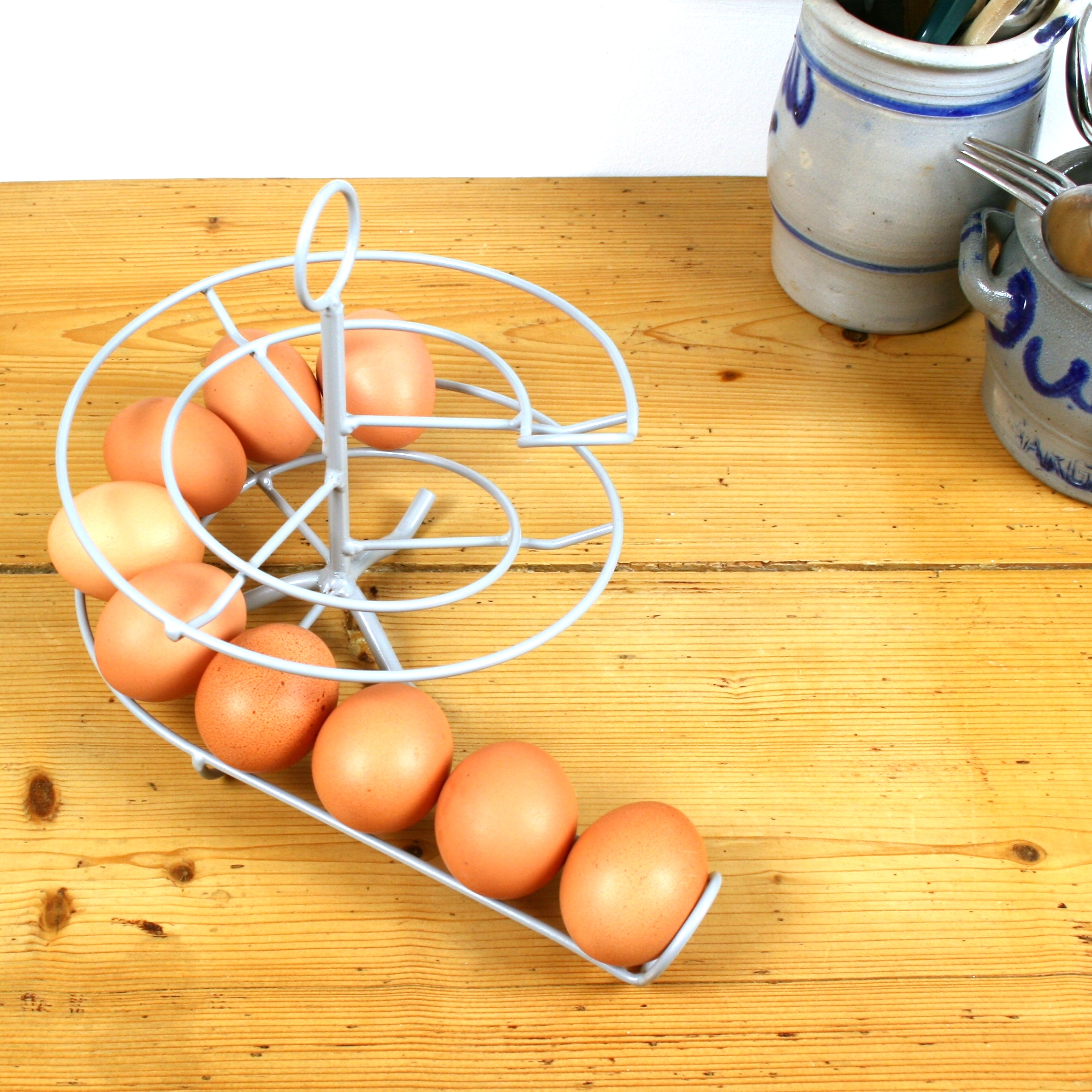 Handig Goed Eggskelter grijs
