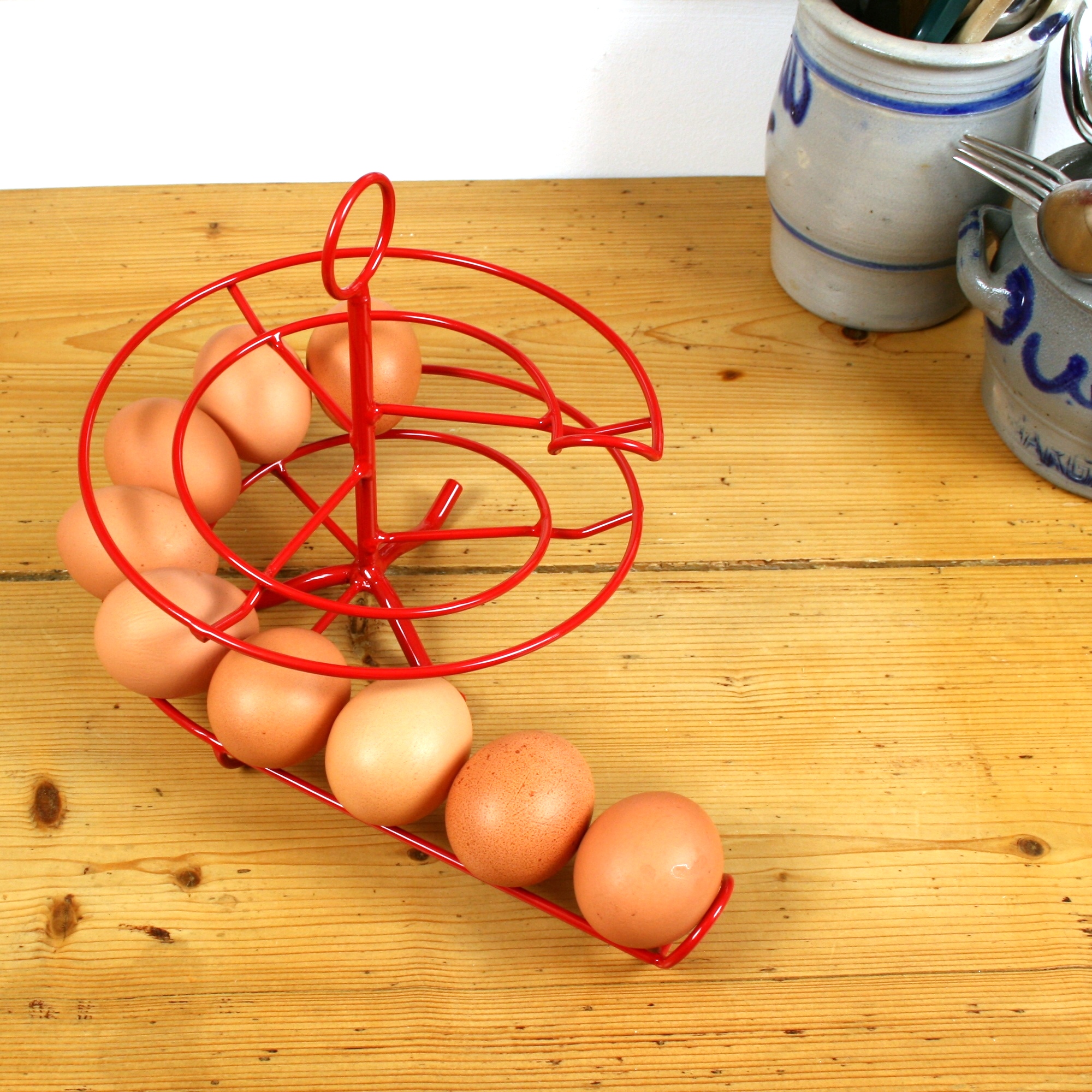 Handig Goed Eggskelter rood