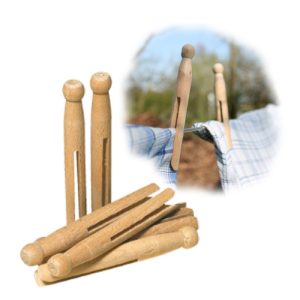 Houten bolwasknijpers | 25 stuks