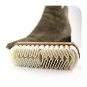 Borstel suede en nubuck | hout en natuurrubber | Handig Goed