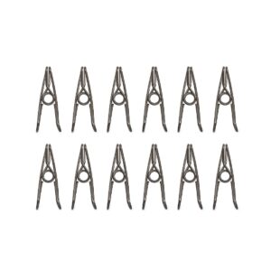 Metalen knijpers – set van 12 stuks