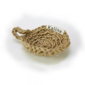 Afwas scrubber van jute | Handgebreid en 100% natuurlijk