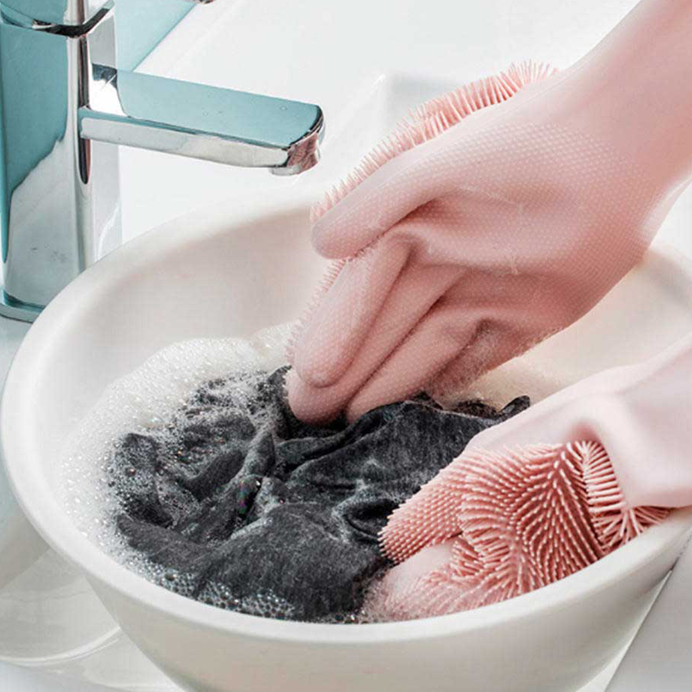 Borstelhandschoenen