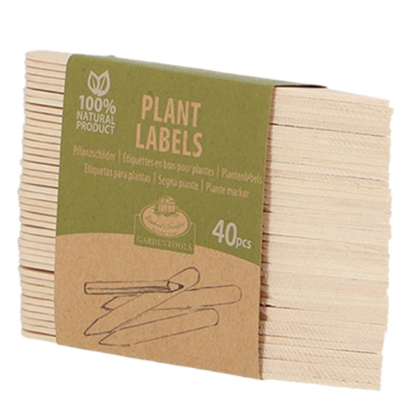 houten labels